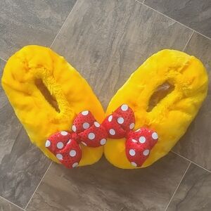 Disney Yellow and Red Women's Slippers